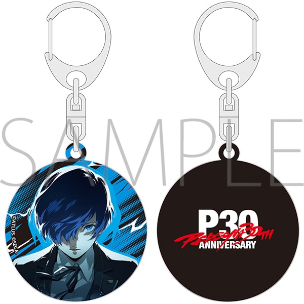 ペルソナ　メタルキーホルダー／P3 主人公