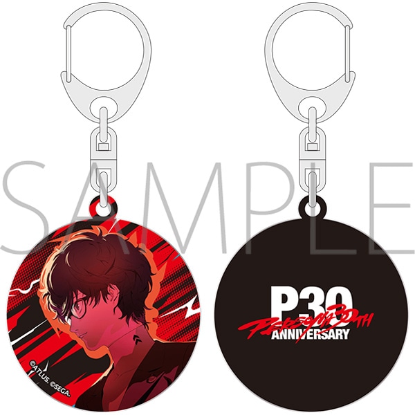 ペルソナ　メタルキーホルダー／P5 主人公