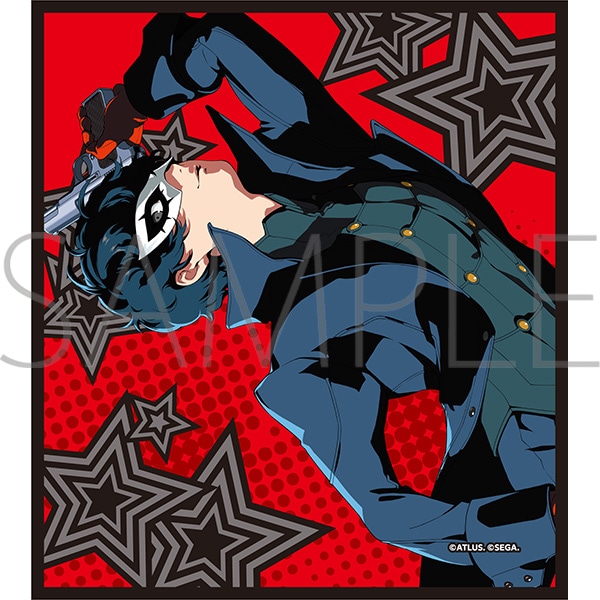 ペルソナ　アクリル色紙／P5 主人公