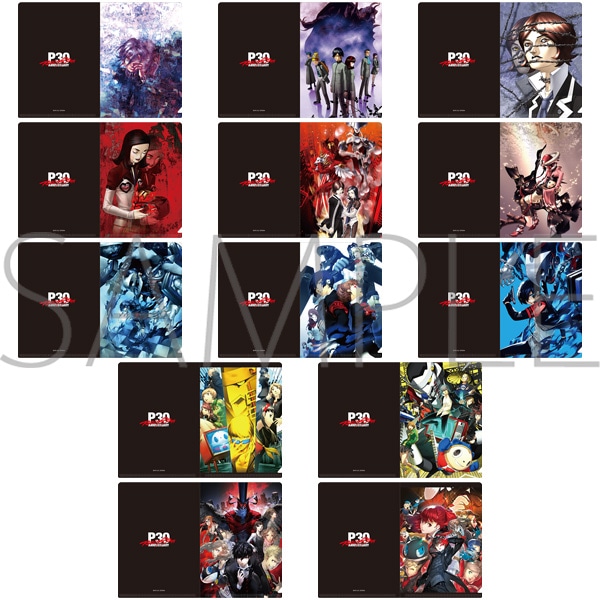 ペルソナ　ミニクリアファイルコレクション
