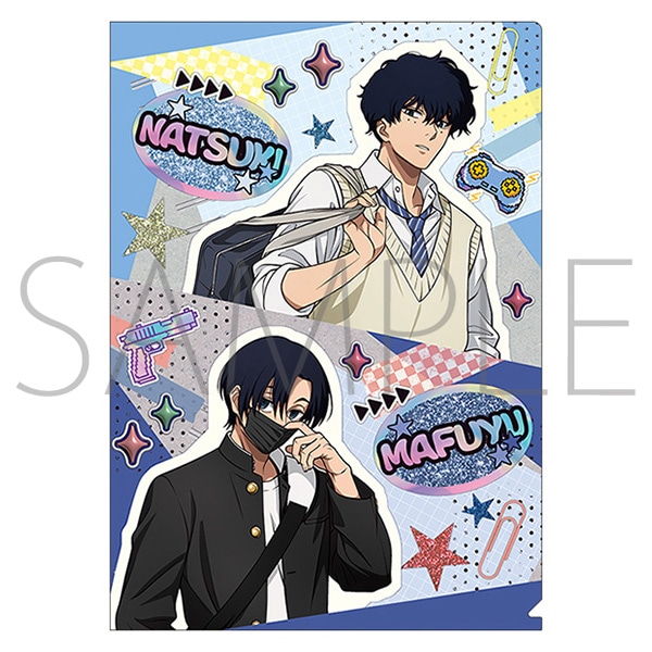 クリアファイル／勢羽 夏生・勢羽 真冬　TVアニメ「SAKAMOTO DAYS」 POP UP STORE #制服DAYS　事後通販