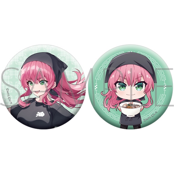 ヘブンバーンズレッド　グリッター缶バッジセット