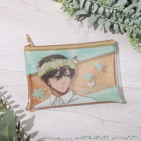 ブルーロック2期　クリアポーチ／糸師 凛　flower crown