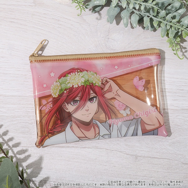 ブルーロック2期　クリアポーチ／千切 豹馬　flower crown