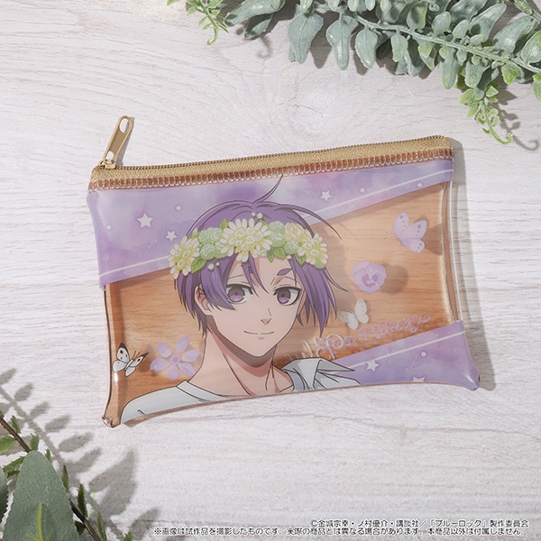 ブルーロック2期　クリアポーチ／御影 玲王　flower crown