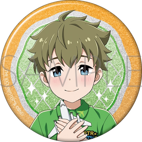 アイドルマスター SideM　グリッター缶バッジ／柏木翼　リメンバーショット