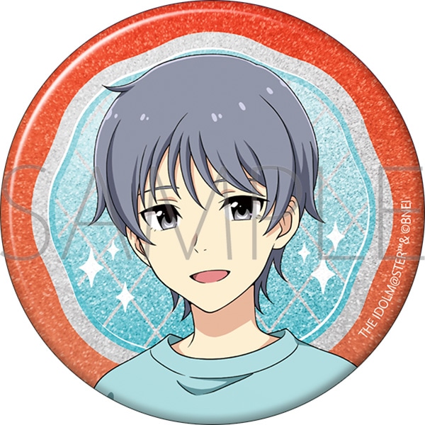 アイドルマスター SideM　グリッター缶バッジ／榊夏来　リメンバーショット