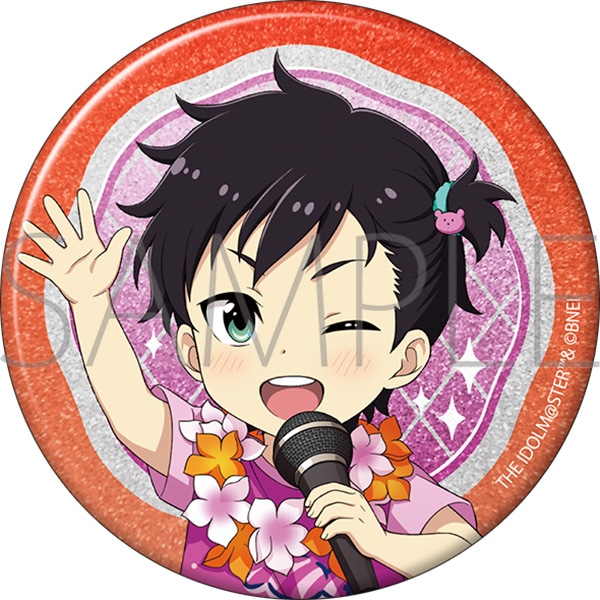 アイドルマスター SideM　グリッター缶バッジ／伊瀬谷四季　リメンバーショット