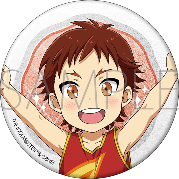 アイドルマスター SideM　グリッター缶バッジ／紅井朱雀　リメンバーショット