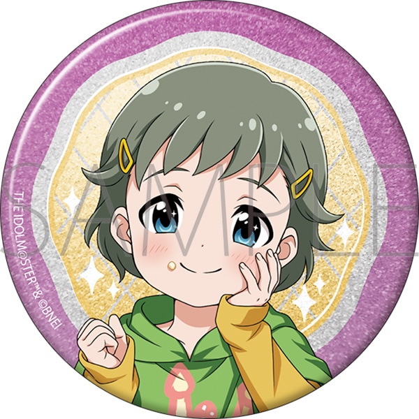 アイドルマスター SideM　グリッター缶バッジ／卯月巻緒　リメンバーショット