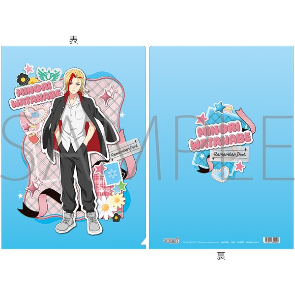 アイドルマスター SideM　クリアファイル／渡辺みのり　リメンバーショット