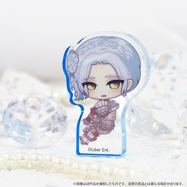 A3!　ころっと　ふちから　アクリルフィギュア／雪白東 満開Shot（開花後）【受注生産商品】