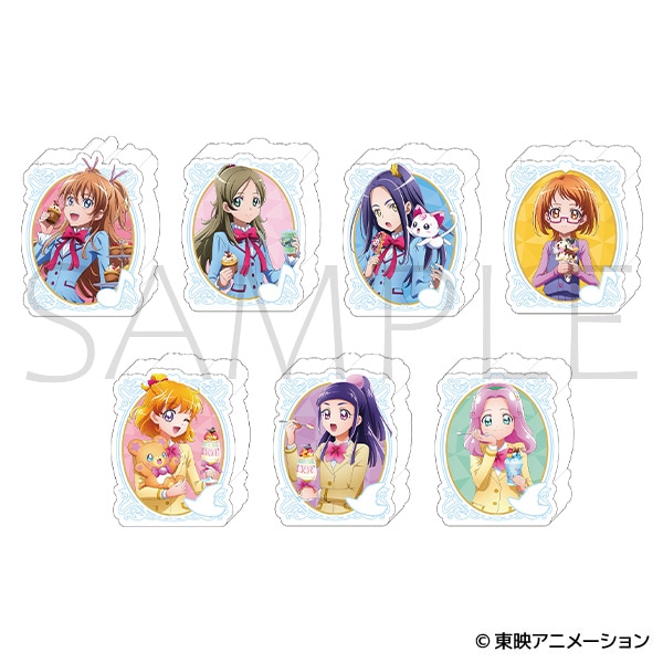 プリキュア　ミニアクリルブロックコレクション