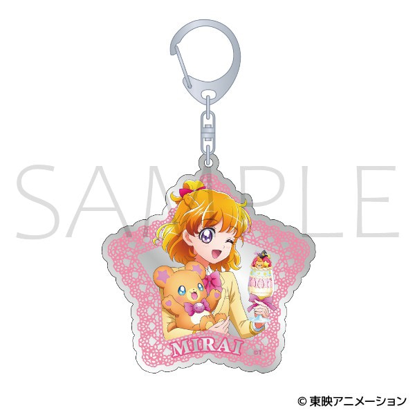 魔法つかいプリキュア！　ミラーアクリルキーホルダー／朝日奈 みらい