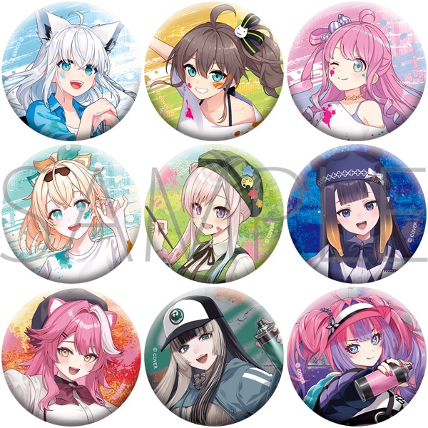 ホロライブ　キャラバッジコレクション
