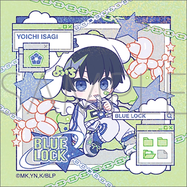 ブルーロック2期　ステッカー／潔 世一　ぱすてるぽっぷ第3弾