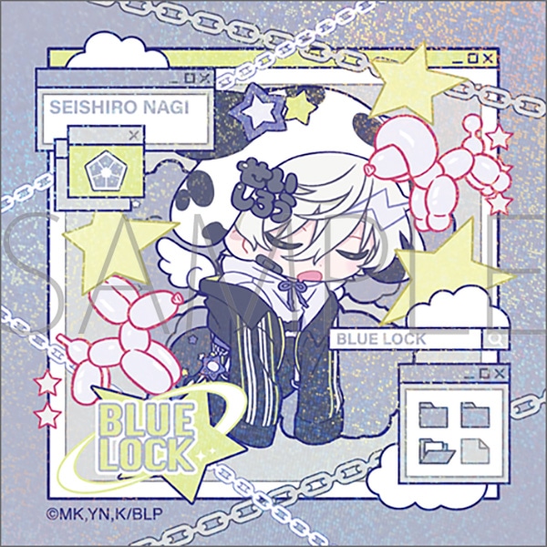 ブルーロック2期　ステッカー／凪 誠士郎　ぱすてるぽっぷ第3弾