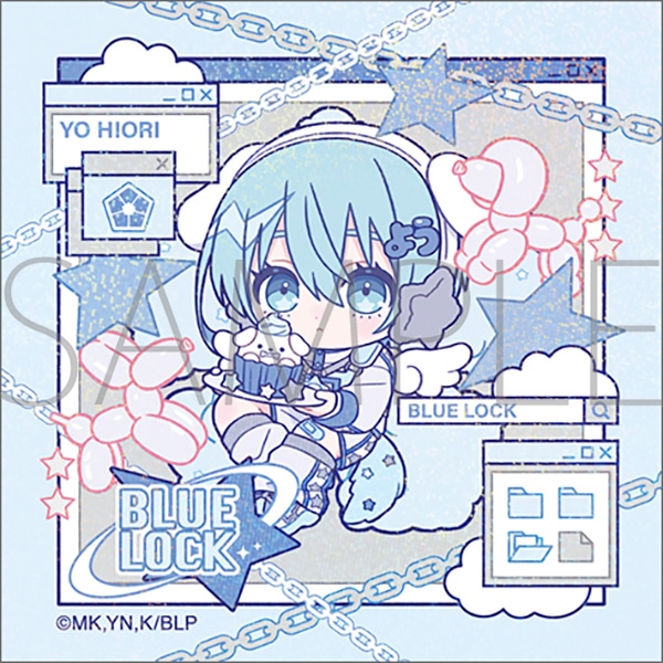 ブルーロック2期　ステッカー／氷織 羊　ぱすてるぽっぷ第3弾