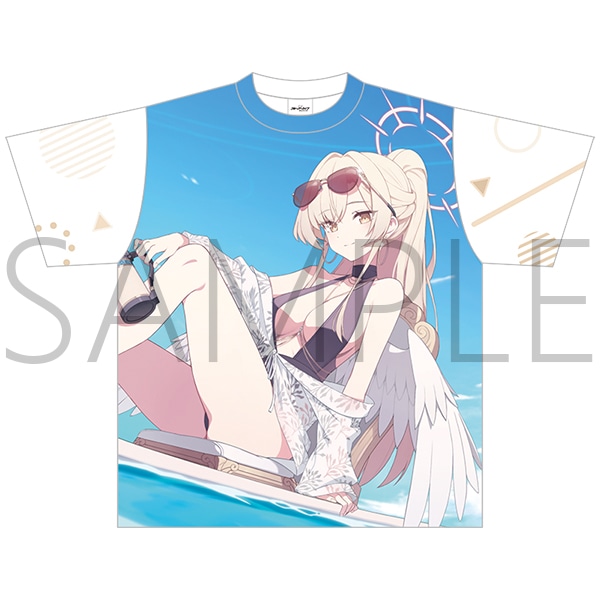 ブルーアーカイブ　フルグラフィックTシャツ／ナギサ（水着）