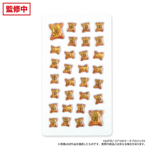 コアラのマーチ　クッキー柄　ぷくぺた(立体シール)