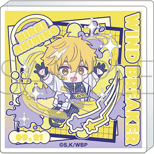 WIND BREAKER　ころっと アクリルフィギュア／楡井 秋彦 ぱすてるぽっぷ