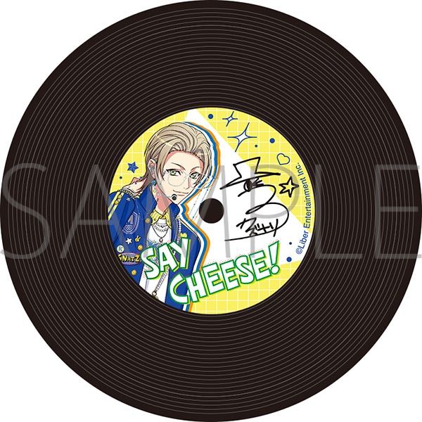 A3!　レコード風コースター／三好一成 IDOL REWRITE