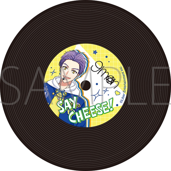 A3!　レコード風コースター／兵頭九門 IDOL REWRITE