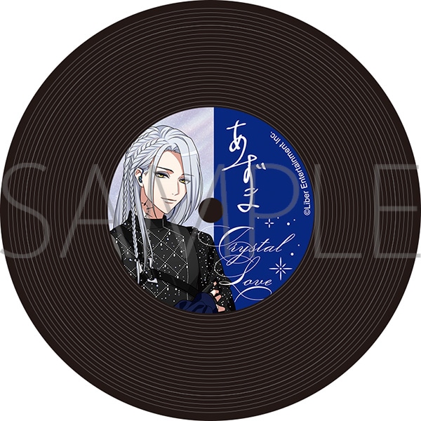 A3!　レコード風コースター／雪白 東 IDOL REWRITE