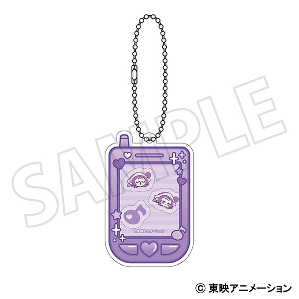 おジャ魔女どれみにょん　シャカシャカアクリルキーホルダー／おんぷ