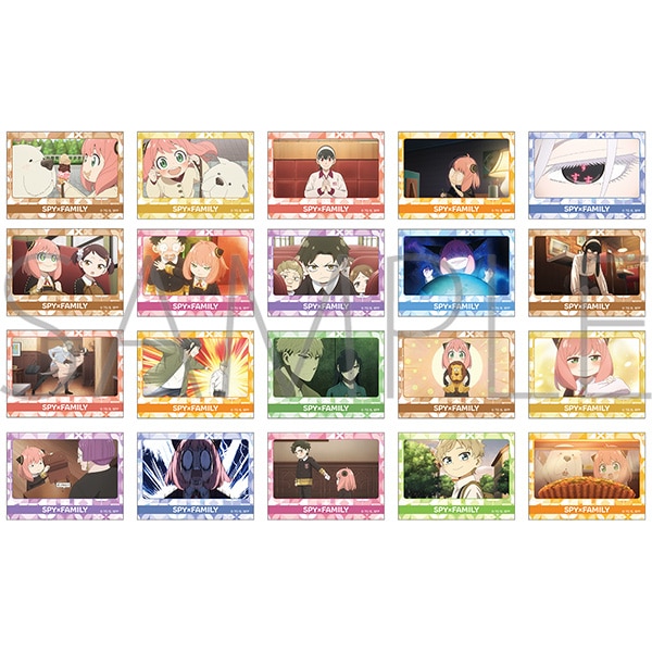 TVアニメ「SPY×FAMILY」　SPY×FAMILY　Season 3 場面写真　ステッカーセレクション2枚セット　全20種