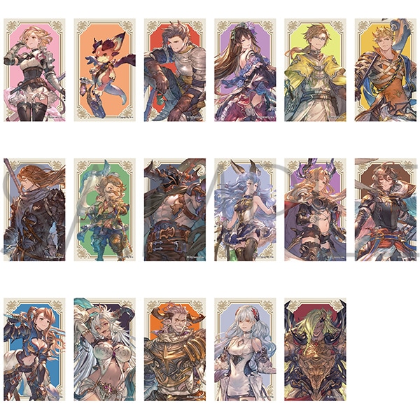 GRANBLUE FANTASY: Relink - Endless Ragnarok　ぺたコレクション／B　全17種