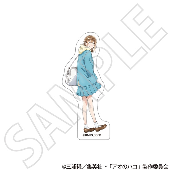 アオのハコ　ステッカー／鹿野 千夏 Season2 制服Ver.