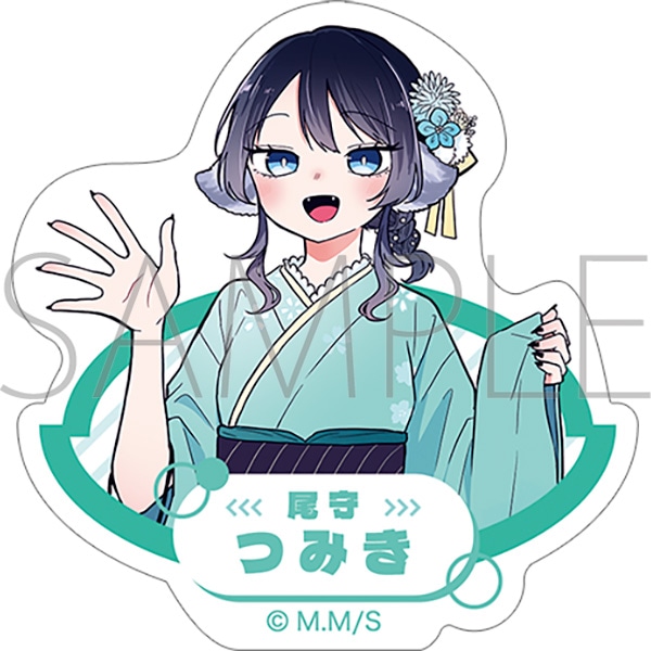 尾守つみきと奇日常。　ステッカー／尾守 つみき