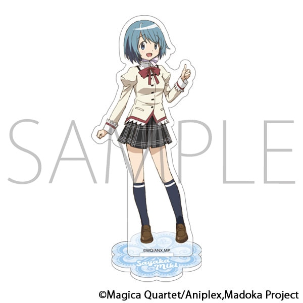 魔法少女まどか☆マギカ　ふちからすたんど（アクリルスタンド）／美樹さやか