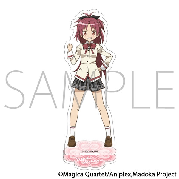 魔法少女まどか☆マギカ　ふちからすたんど（アクリルスタンド）／佐倉杏子