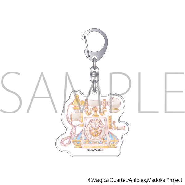 魔法少女まどか☆マギカ　ラメアクリルキーホルダー／円環の電話