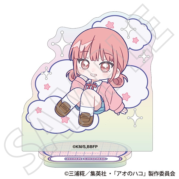 アオのハコ　ミニオーロラアクリルスタンド／蝶野 雛 制服Ver. ぱすてるぽっぷ