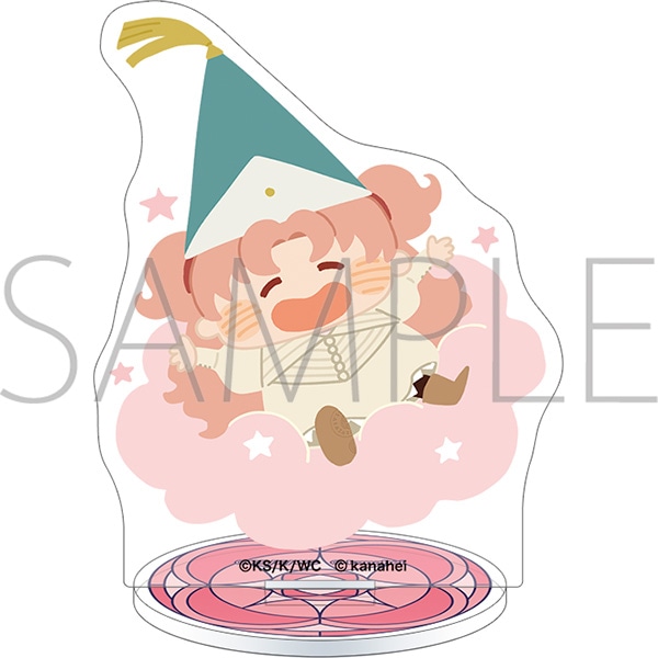 とんがり帽子のアトリエ　ミニアクリルスタンド／テティア カナヘイの小動物コラボ