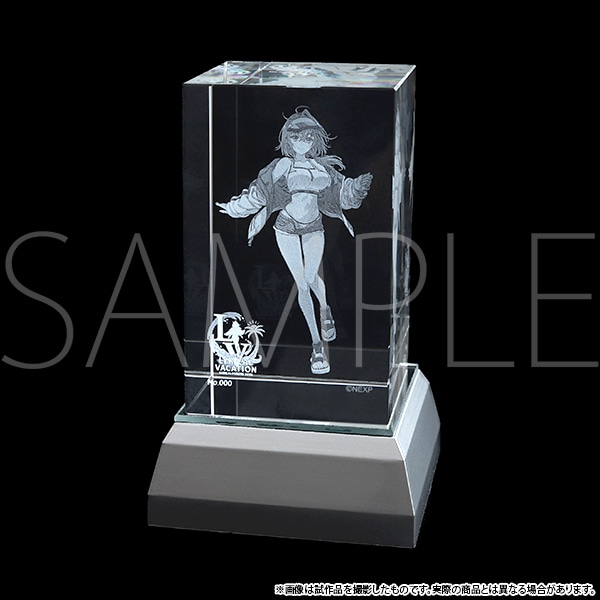【受注生産商品】クリスタルオブジェ／シイナ リリカルバケーションVer.　魔法少女リリカルなのは EXCEEDS Gun Blaze Vengeance