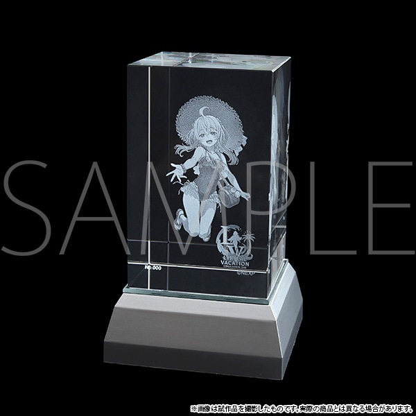【受注生産商品】クリスタルオブジェ／セツナ リリカルバケーションVer.　魔法少女リリカルなのは EXCEEDS Gun Blaze Vengeance