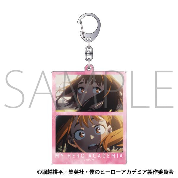 僕のヒーローアカデミア　名場面アクリルキーホルダー／麗日 お茶子