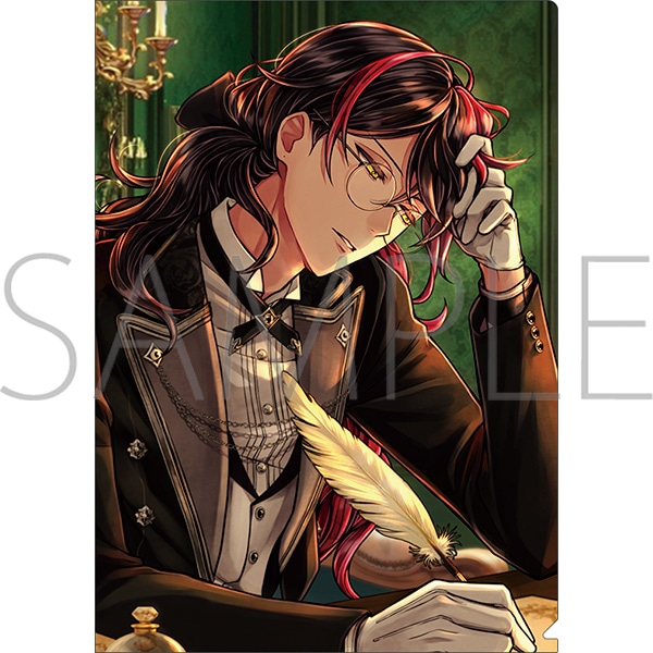 悪魔執事と黒い猫　クリアファイル／ルカス　The Butler Academy