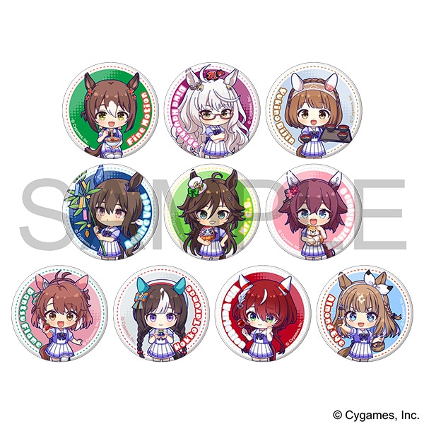 ウマ娘 プリティーダービー　キャラバッジコレクション／グループA