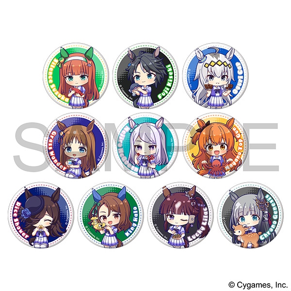 ウマ娘 プリティーダービー　キャラバッジコレクション／グループC