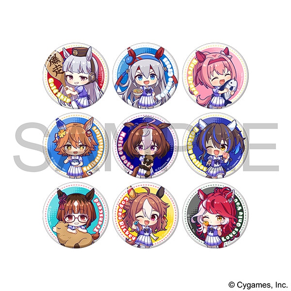 ウマ娘 プリティーダービー　キャラバッジコレクション／グループD
