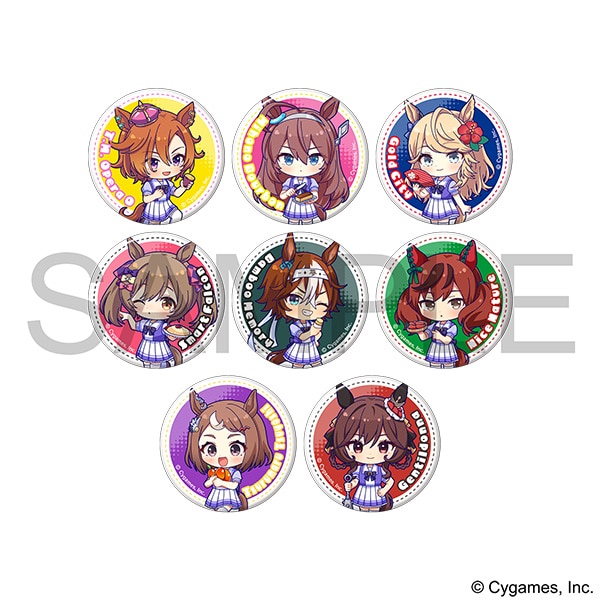 ウマ娘 プリティーダービー　キャラバッジコレクション／グループE
