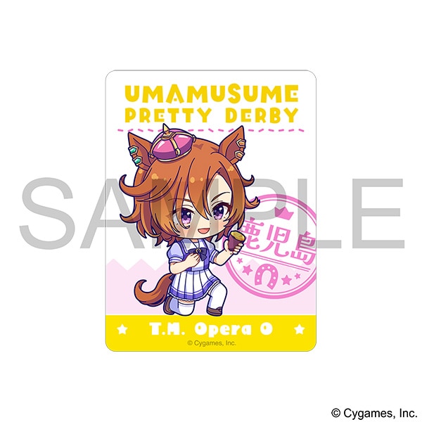 ウマ娘 プリティーダービー　ステッカー／テイエムオペラオー