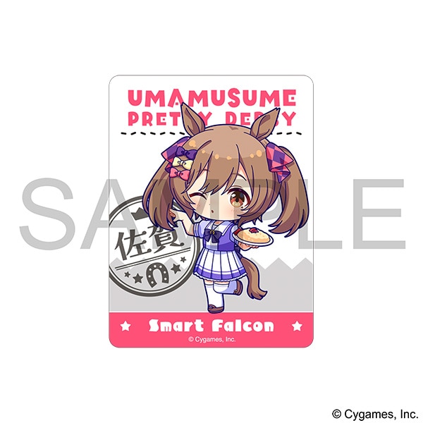 ウマ娘 プリティーダービー　ステッカー／スマートファルコン