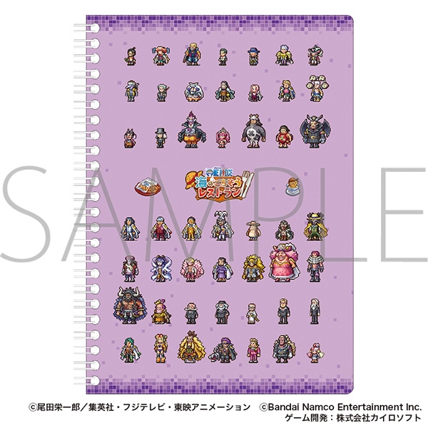 ONE PIECE　海のごちそうレストラン ノート 歴戦の猛者