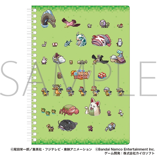 ONE PIECE　海のごちそうレストラン ノート アニマル